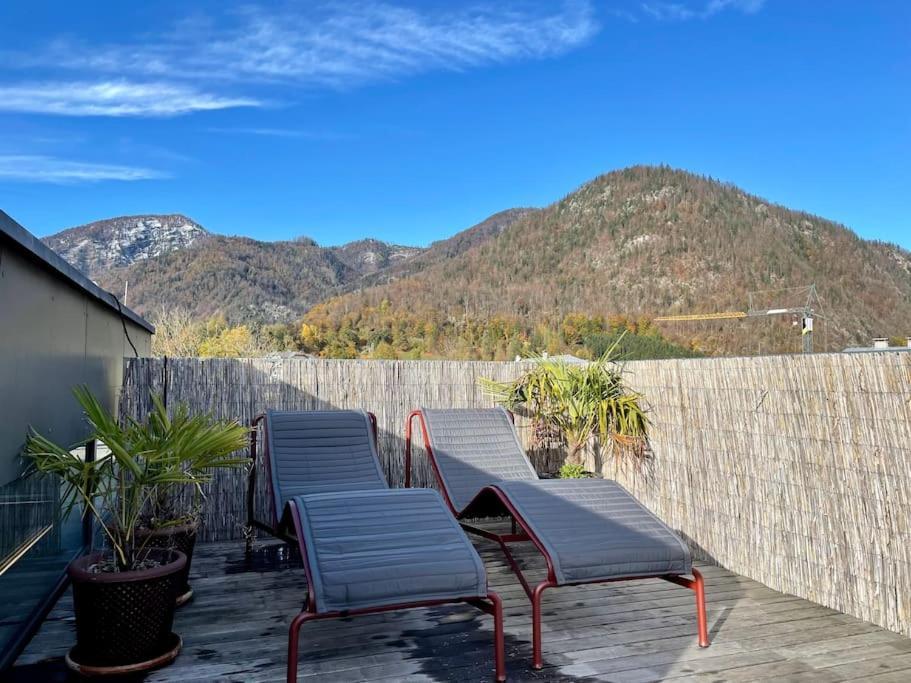 Luxus Penthouse Mit Panoramablick Apartment Bad Ischl Bagian luar foto